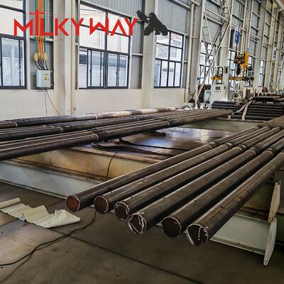 PALI IN ACCIAIO TUBOLARE DA 9 METRI  TENSIONE SCALE IRACHENE PALI IN ACCIAIO