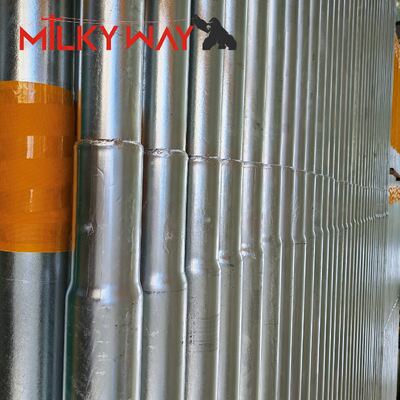 Palo di distribuzione elettrica ottagonale zincato a caldo da 11 metri con standard di saldatura AWS D1.1