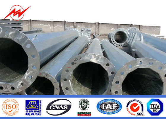 Distribuzione Palo tubolare d'acciaio, torre d'acciaio galvanizzata di Palo della trasmissione