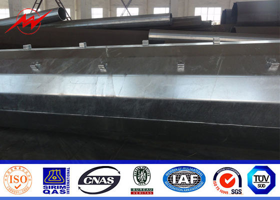 La distribuzione galvanizzata di Palo di corrente elettrica di 70ft per 132kv 69kv le Filippine proietta