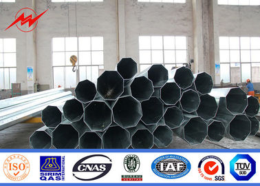 35ft 40ft Poli di trasmissione elettrica Hot Dip Galvanizzato Distribuzione di potenza Acciaio