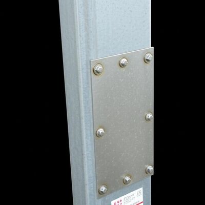 Palo di alimentazione in acciaio per installazione interrata con saldatura AWS D1.1 per linee di trasmissione da 10-550kV