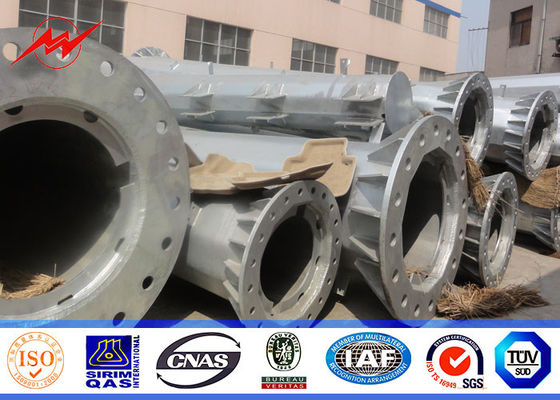 distribuzione di energia galvanizzata pratica ottagonale della immersione calda di pali di potere di 9M 440DAN Dan Pali
