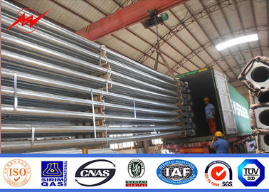 Q345 Q235 GR65 acciaio Power Pole, acciaio inossidabile Unitity Pole Long Serive Lifetime