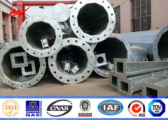 Trasmissione elettrica conica rotonda Pali, distribuzione galvanizzata Palo