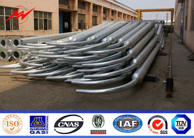 Q235 galvanizzati scelgono l'iluminazione pubblica pali del braccio con il braccio leggero conico di lunghezza di 3M