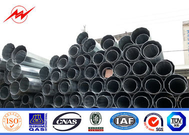Q235 Colonne di illuminazione stradale in acciaio galvanizzato da 3 m a 30 m