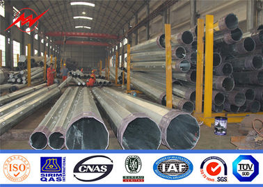 La immersione calda ha galvanizzato la corrente elettrica conica palo pratico d'acciaio di 450daN 13m