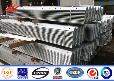 Galvanizzazione della immersione calda di palo di potere dell'acciaio di Astm A123 17meters