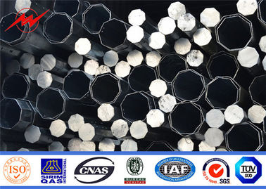 immersione calda spessa d'acciaio tubolare 127-248mm di palo di potere di 35ft 2,75/3mm galvanizzata