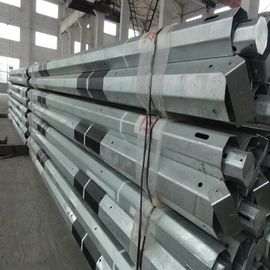 potere palo d'acciaio, Palo d'acciaio galvanizzato di 17M 800 Dan per la linea elettrica del trasporto di energia