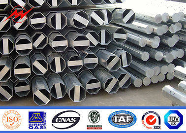 norma d'acciaio galvanizzata di Palo Filippine NEA della immersione calda di 25FT 2.5mm Thickenss