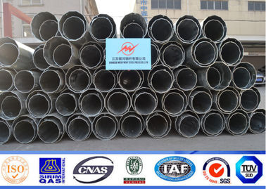 La immersione calda ha galvanizzato il potere palo d'acciaio 70FT 94FT con carico di snervamento 460mpa di Miminum