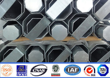 50FT Polo di potenza elettrica ottagonale per la trasmissione di potenza 10 KV 550 KV 1,8 Fattore di sicurezza