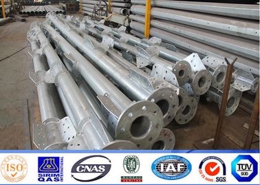 69KV potere d'acciaio elettrico ottagonale palo per l'alta linea di trasmissione di Woltage progetto