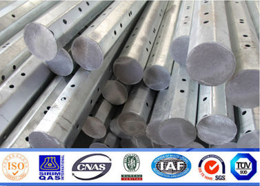 Corrente elettrica ad alta resistenza galvanizzata Palo di 12.2m per la linea progetto di distribuzione di energia