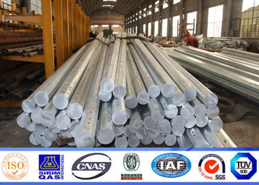 Corrente elettrica ad alta resistenza galvanizzata Palo di 12.2m per la linea progetto di distribuzione di energia