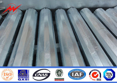 Corrente elettrica ottagonale Palo, servizio lungo d'acciaio galvanizzato di Palo della immersione calda