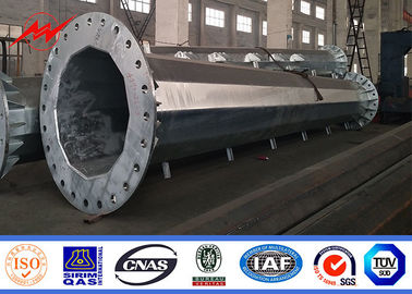 35M Alto masto ottagonale con piattaforma e sistema di sollevamento contro 160 km/h 120 piedi