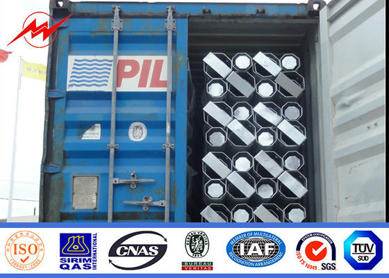 Il trasporto di energia di bassa tensione 33kv Pali, anti ruggine ha galvanizzato Pali d'acciaio