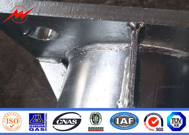 bitume poligonale di 9m 12m Q235 Palo per la linea di trasmissione elettrica