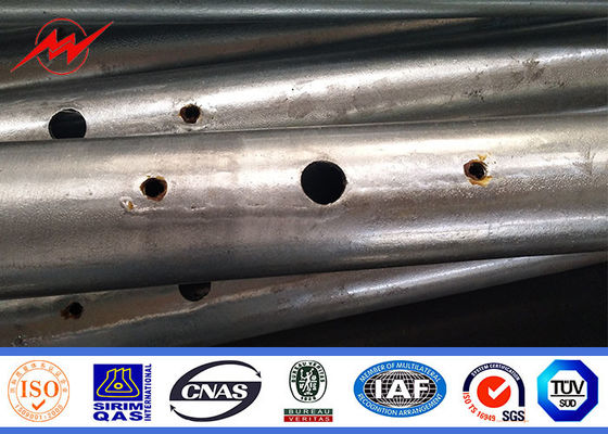 Pali di illuminazione della via piegati 5-20m di approvazione di iso dello  nel colore di norma di RAL