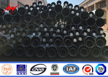 Potere palo d'acciaio, linea metallo pali leggeri del singolo circuito di distribuzione di elettricità