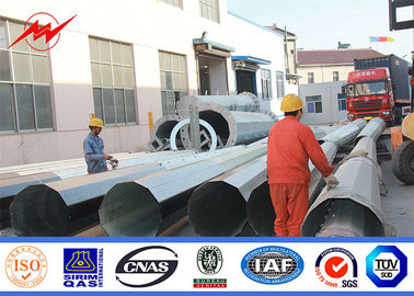 acciaio elettrico Palo, Palo galvanizzato di sepoltura diretta di 90FT 2 Segements unipolare