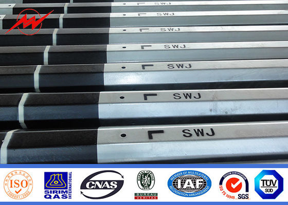 i 10m scelgono il palo d'acciaio galvanizzato della immersione calda del braccio per iluminazione pubblica