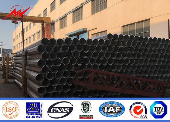 palo pratico elettrico d'acciaio economico di spessore Q345 del bitume 3mm per il trasporto di energia