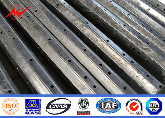 La immersione calda ha galvanizzato la corrente elettrica ad alta tensione Palo di 11m per la trasmissione elettrica 220kv