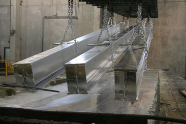 potere palo d'acciaio Columniform di 100ft galvanizzato per la linea di trasmissione