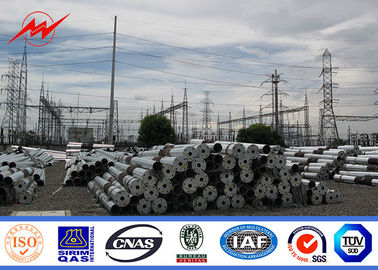 immersione calda Electric Power d'acciaio galvanizzato Palo di 30ft 35ft alla linea di trasmissione
