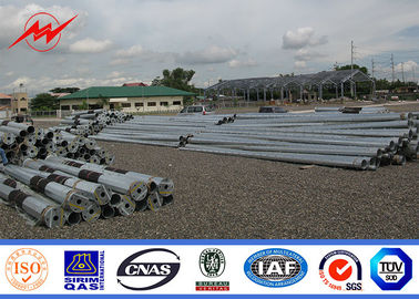 immersione calda Electric Power d'acciaio galvanizzato Palo di 30ft 35ft alla linea di trasmissione