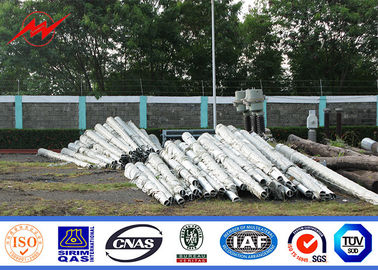 corrente elettrica Palo, trasmissione elettrica Pali di spessore 40ft 500KG Gr65 di 3mm
