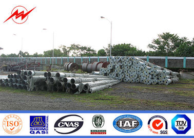 Immersione calda Palo d'acciaio galvanizzato, spessore di Palo 2.75mm di corrente elettrica Q345 di 35ft