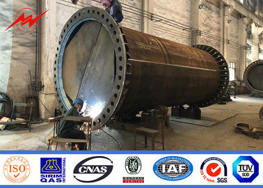 metallo galvanizzato 30m Palo, linea di trasmissione lunga vita di 20m 24m 27m di Pali