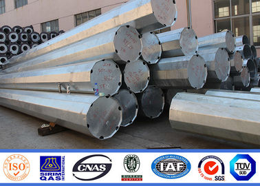 Classifichi l'acciaio 65 60 Ft Palo elettrico galvanizzato altezza per la linea di trasmissione 138kv