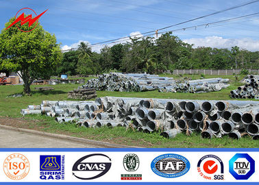 Palle tubolari in acciaio galvanizzato per 10kv 20kv 35kv 66kv 69kv 110kv 132kv 138kv 220kv 230kv