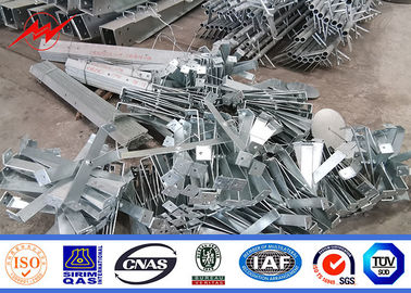TIPO metallo galvanizzato E Palo, linea di trasmissione lunga vita di 75FT 80FT NGCP di Pali