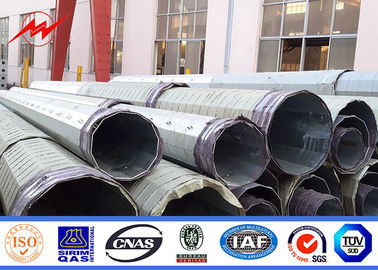 TIPO GH NGCP Palo d'acciaio galvanizzato norma di 60FT di HS con 4-5mm Thickenss