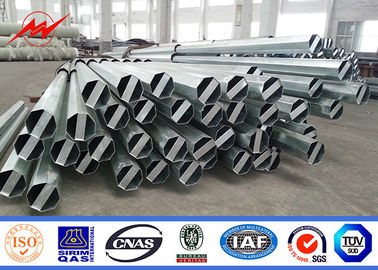 Linea di trasmissione di energia elettrica Polo Spessore medio del rivestimento 86 micron Galvanizzazione a caldo