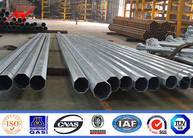 15m ha galvanizzato la linea elettrica elettrica d'acciaio della colonna di Palo approvazione di iso