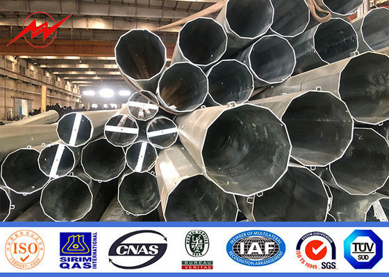 Palo pratico del metallo di energia elettrica di iso per il progetto della linea di trasmissione 132kv