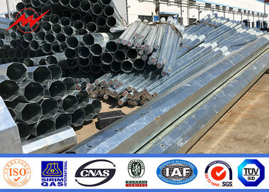 iluminazione pubblica palo solare, Palo d'acciaio tubolare di 6-18m