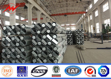 11m 7.2mm 3.8mm 69kv Palo tubolare d'acciaio per la linea di trasmissione
