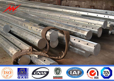 metallo galvanizzato spessore Palo di 138KV GR65 4mm 50ft nella trasmissione di Electirc