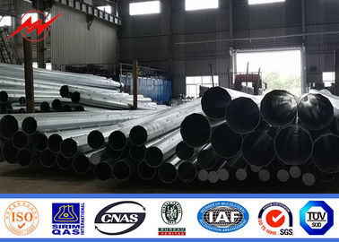 70ft 2 Cections hanno galvanizzato la norma di palo leggero 2000kg le Filippine Ngcp