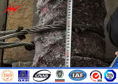 Colonna d'acciaio di 200 Dan palo pratico, corrente elettrica Palo per la trasmissione