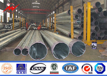 Linea di trasmissione conica galvanizzata alta tensione di distribuzione di Palo torri